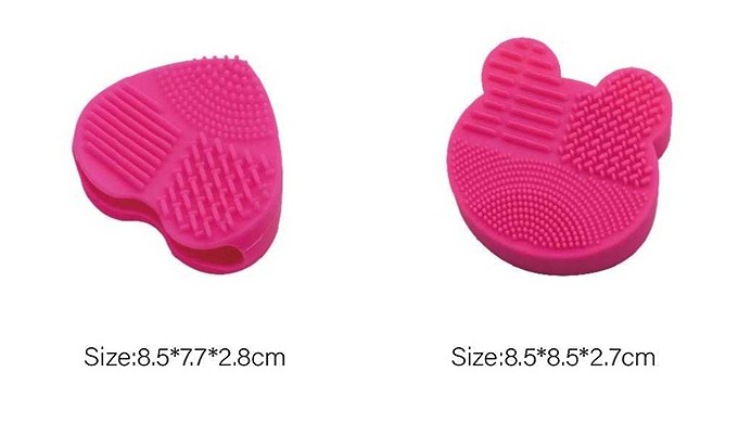 Silicone cleaning brushes with various texture patterns for enhanced cleaning performance. Made of s...