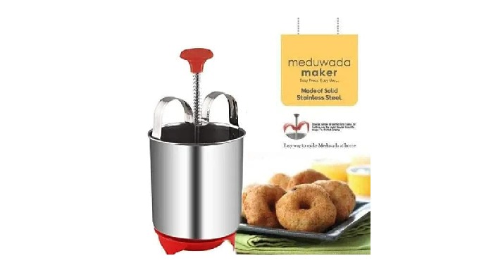 Medu Vada maker for perfectly shaped & crispy Medu Vada. This makes it very easy to make a South...
