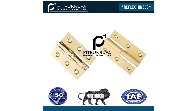 The Reflex Hinges from Pitrukrupa Brass Industries offer a blend of durability and aesthetic appeal,...