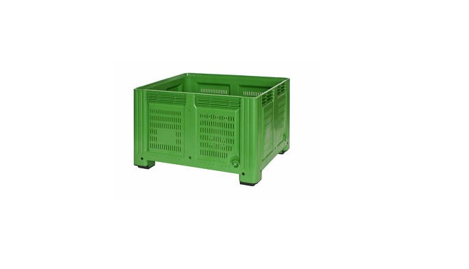 Boxpalet, Agribox 1176/F Dimensiuni exterioare:1200x1000x760 mm Dimensiuni interioare:1120x920x605 m...