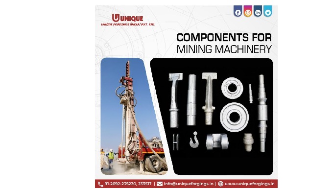 Components For Mining Machinery We are leading manufacturers of High-Quality forged products for ove...