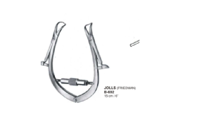 RETRACTOR :- JOLLS (FRIEDMAN) 6 RETRACTOR