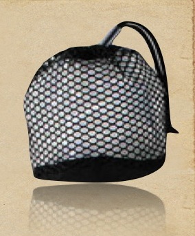Bags made of 100% regular Canvas fabric and Cotton mesh.Just the ticket for toiletries. There's noth...
