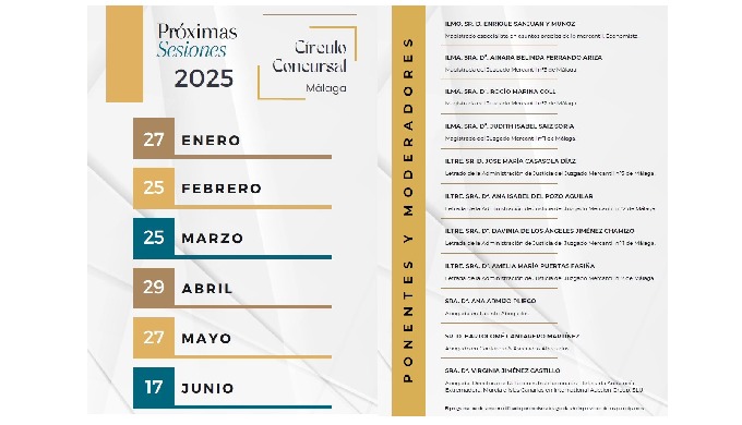 Circulo Concursal M&aacute;laga 2025