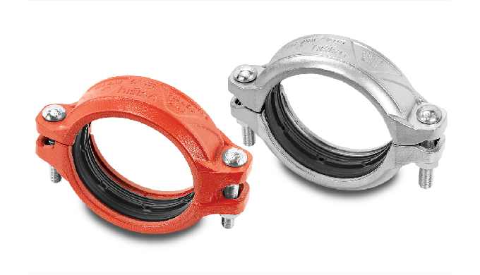 One Push Type Groove Coupling 1. Size : 1~12 2. Applications - Fire Extinguishing Pipelines - Water ...