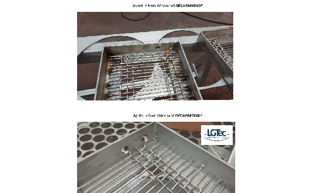 DÉCAPAFOND® Bath – Acid pickling solution for stainless steel after welding | Effective immersion for complex parts
