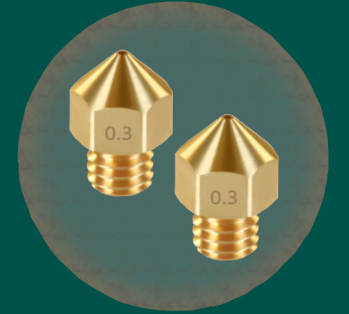 Brass 3D Printer Nozzles