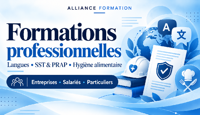 Alliance Formation accompagne les entreprises, les salariés et les particul...