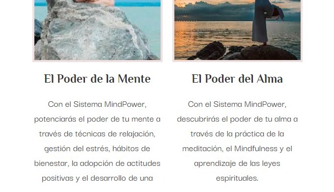 Abogada mentora. Sistema Mindpower Practica todos los días la visualización consciente con cuatro me...
