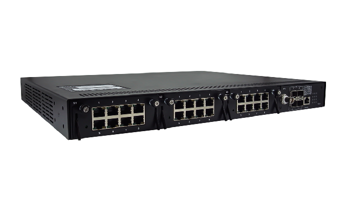 IEC61850-3 Certified Rack-Mount High-Availability Managed Modular Gigabit Switch - PTP Boundary Cloc...