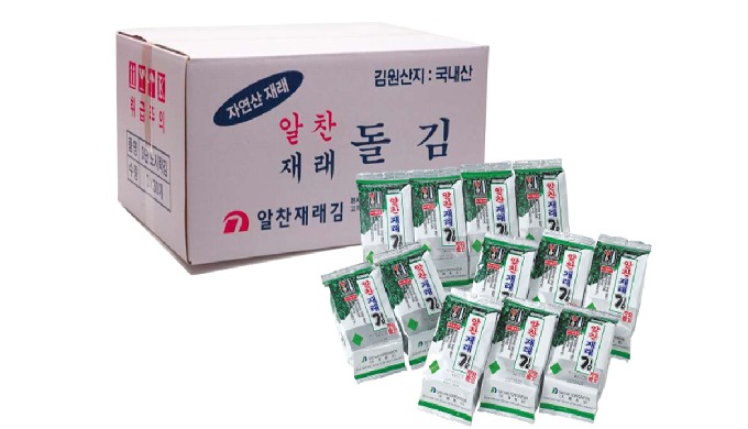 • Tam ir Kimchi aromāts ar dabīgām jūras aļģēm no Dienvidkorejas rietumu krasta. Ir ļoti populāri, k...