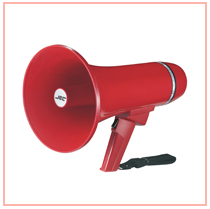 Megaphone / 15W/20W Being a multipurpose type megaphone with maximum output of 15 watt, This model t...