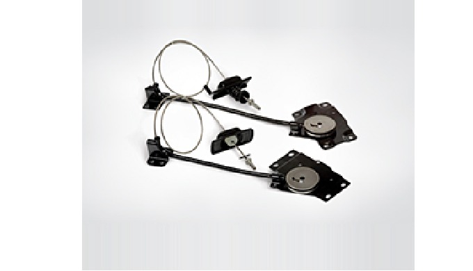 A function to fix, attach and detach the spare tire on the car body