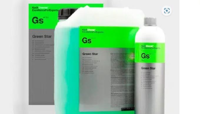Koch Chemie Green Star es un limpiador multiusos concentrado que permite limpiar cualquier superfici...