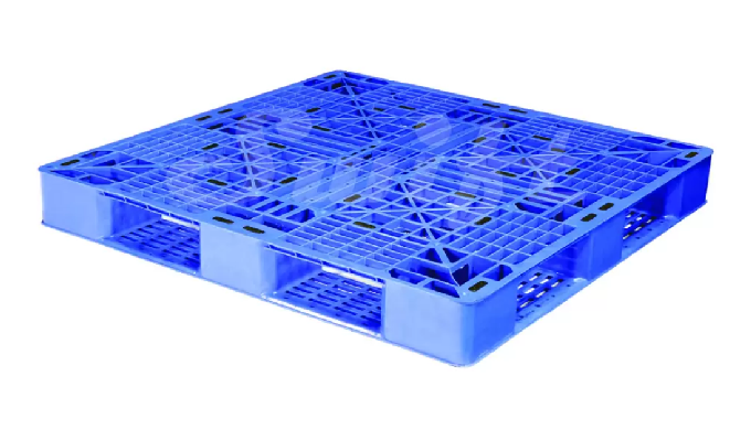 HDPE Double Deck Medium Duty Plastic Pallet are made from premium quality of UV stabilized virgin fo...