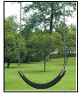 Columpio de goma flexible para bebé con cadena recubierta de plástico de 5mm de grosor. *Opción de p...
