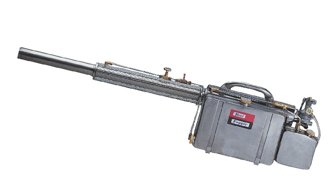 FOG AND SMOKE SCREEN STERILIZER. SIMPLICITY OF OPERATION BY ONE-TOUCH AUTOMATIC SYSTEM, SEMI-PERMANE...