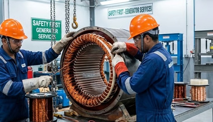 Offshore Generator Rewinding Services