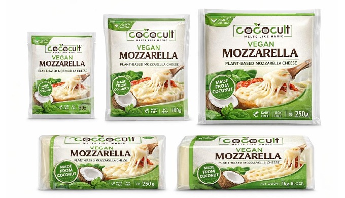 KCR Traders presents Vegan Coconut Mozzarella Cheese, a high-performance plant-based alternative des...