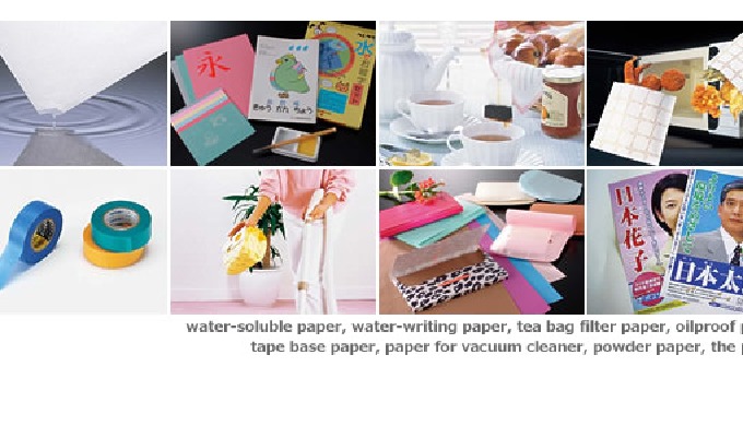 Water-soluble paper (which dissolves in water rapidly and which can be printed and made into pouch) ...