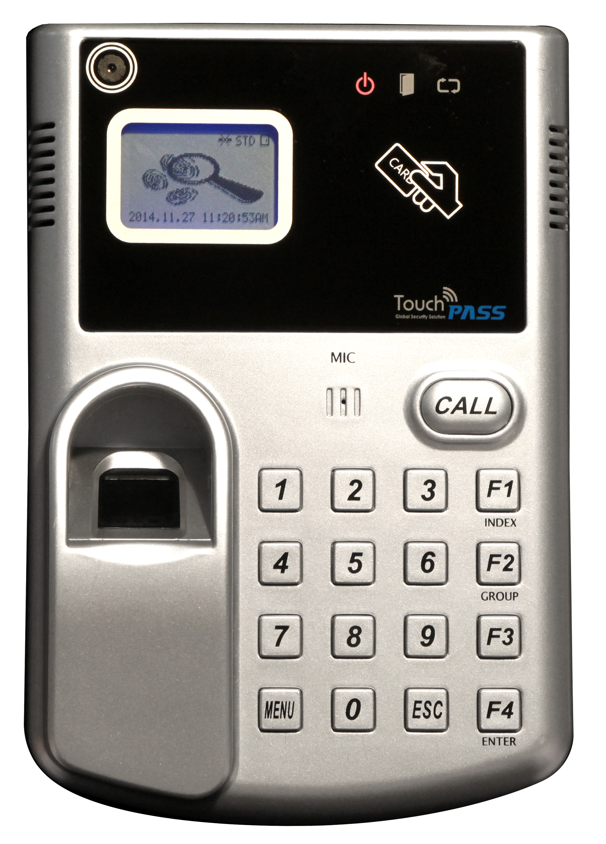 Fingerprint Reader (Password+RF card+Fingerprint) with Camera Cost effective reliable stand alone ty...