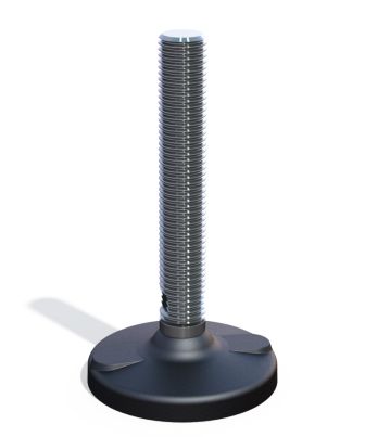 Fiberglass reinforced polyamide machine feet, ideal for safe support for conveyors. Can be supplied ...