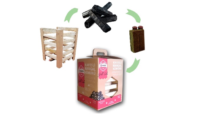*Grill Cube Wooden Crate Charcoal gives you a chance to light your bbq within just a few minutes. *W...