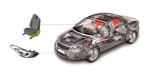 auto part design, 3D scanner, 3D modeling, CAD, mobile CAD, industrial automation design, injection ...
