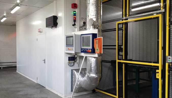 Salle blanche conditionnée pour l'industrie