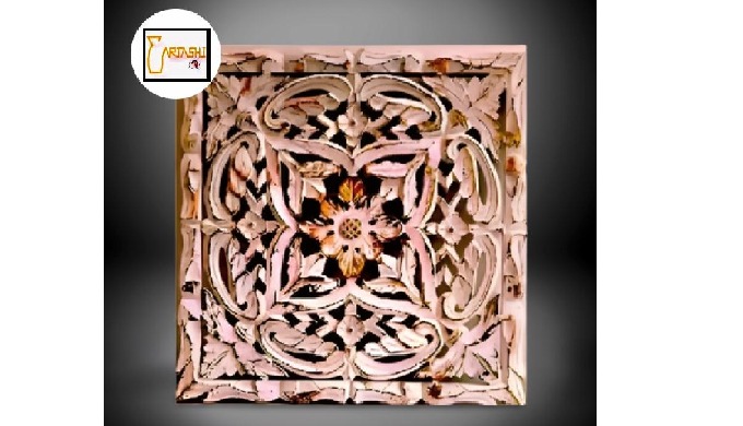 Decoration wall decoration. Item code: AMM800. Hand carved, hand painted in wood. Finish : Antique r...