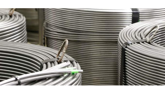 High carbon steel wire Handling strong forces – In our factory in Altena, steel wire is made with a ...