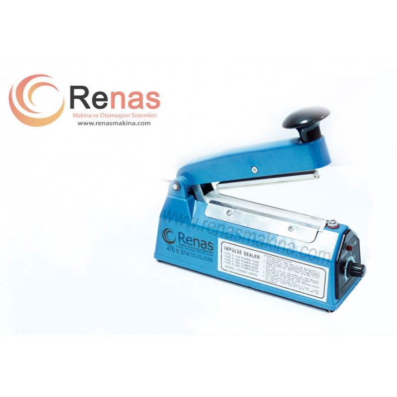 Renas Makina PFS100 Manuel Plastik Poşet Ağzı Kapatma MakinasıRenas Makina ...