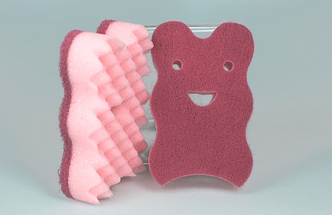 Antibacterial Both Sided Soft Scrubber