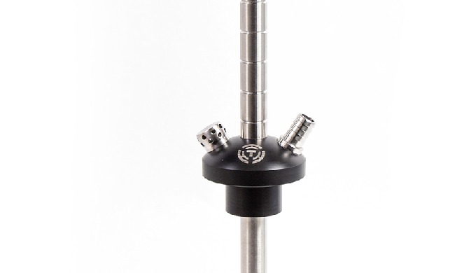 Cachimba populara, hecha de acero inoxidable Aisi 304 totalmente re-hecho . Conjunto mástil+plato+ c...