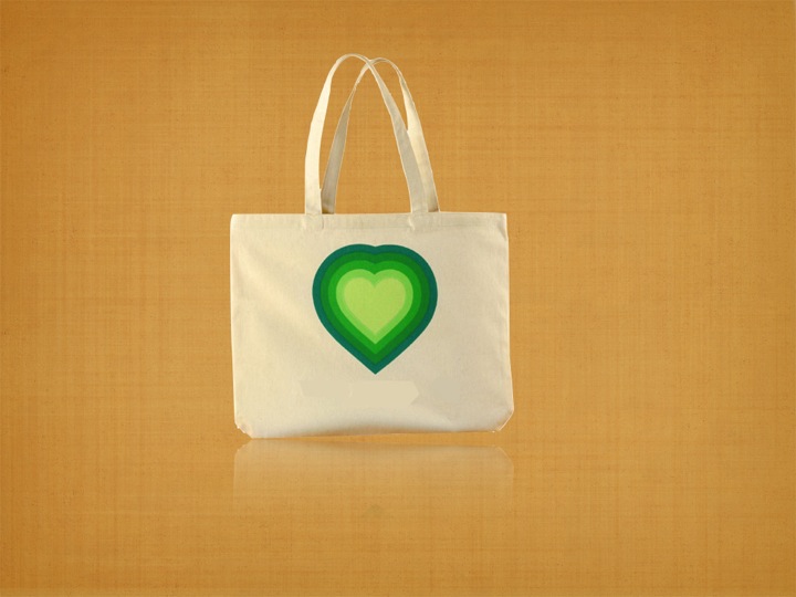 Bags made of 100% regular Recycled Cotton fabric.Trade show bag is an elegant bag to promote your pr...