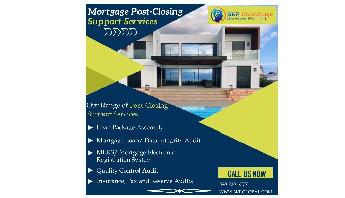 Expert Mortgage Assistance provides thorough and cost effective outsource mortgage post-closing supp...