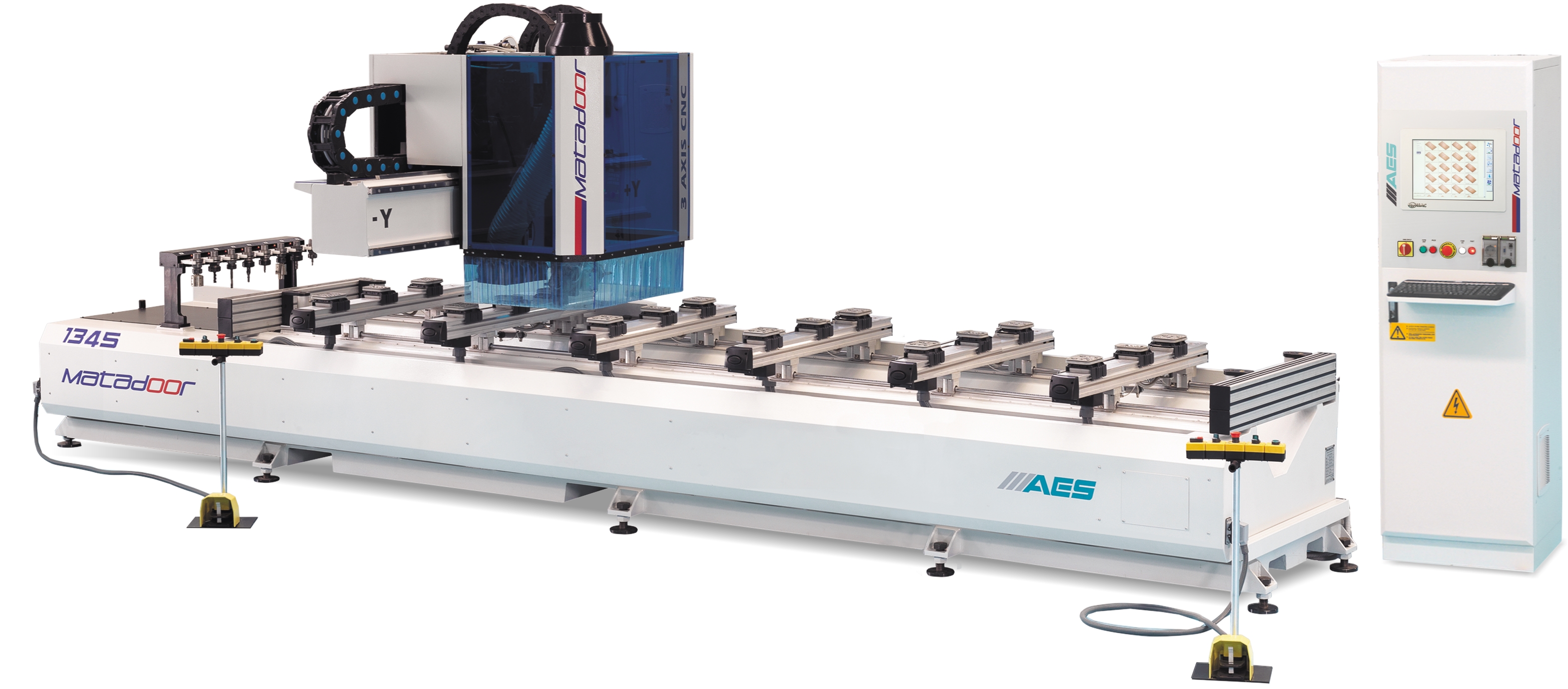 3 Eksen Ahşap İşleme CNC Merkezi 3 Eksen Ahşap İşleme CNC Freze