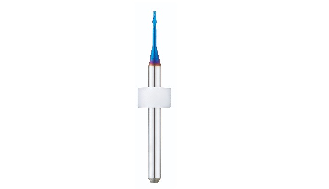 2 Flutes Endmills for Cobalt Chrome & Titanium. Korea dental endmill. This dental endmill is IME...