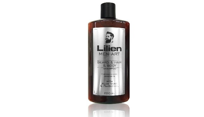 Lilien MEN-ART Beard & Hair & Body shampoo / Шампунь для бороди, во...