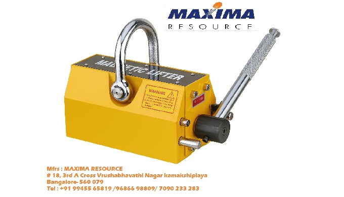Maxima brand Permanent Magnetic Lifter is compact. The self-contained permanent magnet which maintai...