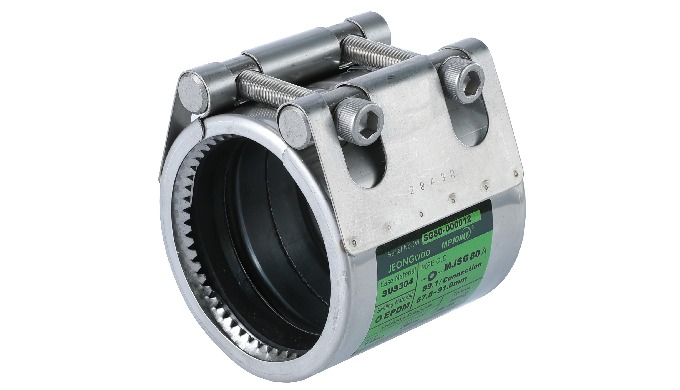 Slip-Grip Type Coupling is a combination of slip type and grip type. The grip ring holds a pipe tigh...