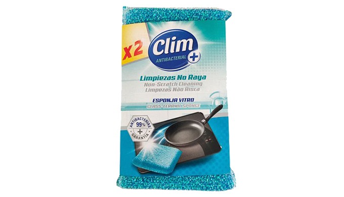 Esponja especial para limpiar vitrocerámicas y superficies delicadas. Estas esponjas antibacteriales...