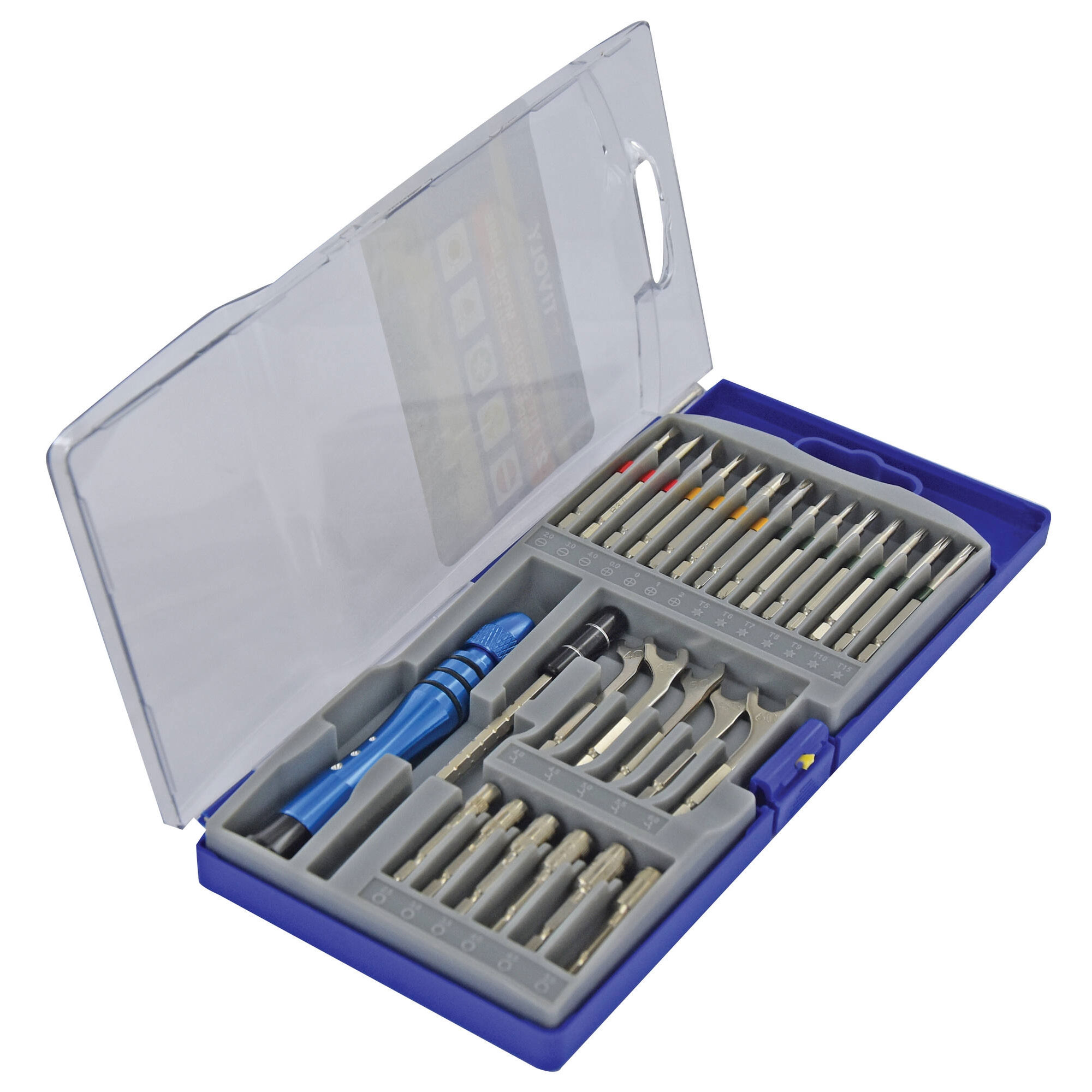 • trusa completa care permite demontarea celor mai multe aparate (aparate electrice, de comunicare, ...