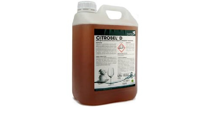 Detergente lavavajillas máquina industrial Citrobel Aguas medias 6/12kg REF.CO1000692