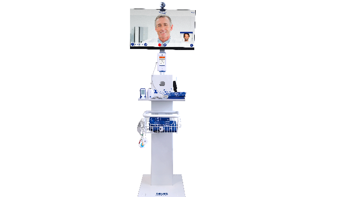 Borne de téléconsultation