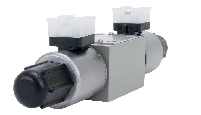 Ein Wegeventil ist ein Bauteil, um den Fluss von hydraulischer Flüssigkeit in einem Hydrauliksystem ...