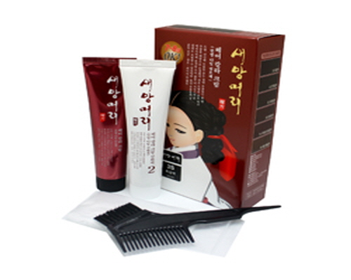 - This product is a hair dye with oriental herb extract that makes natural dye and treatment possibl...