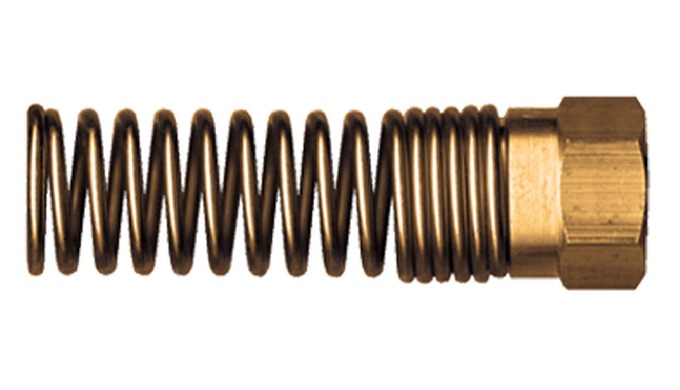 Air Brake Hose Nut with Spring