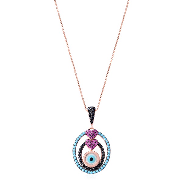 925 Ayar Gümüş ; Maden Rengi: Rose ; Ağırlık: 2.9 gr ; Zincir Uzunluğu: 45 cm ; Krem, Parfüm, Alkol,...