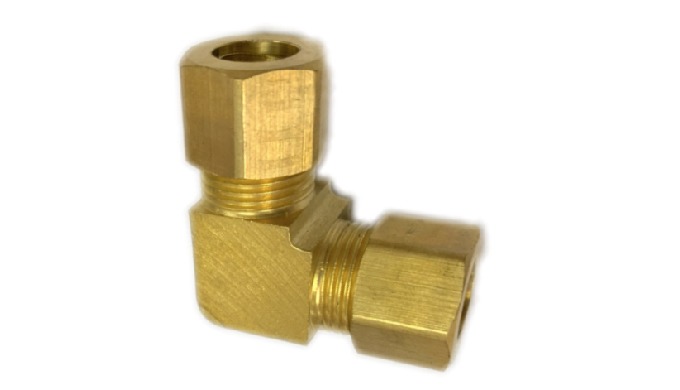 Brass Compression Union Elbow